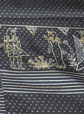 エジプトの壁画モチーフでこんなポップな作品も
