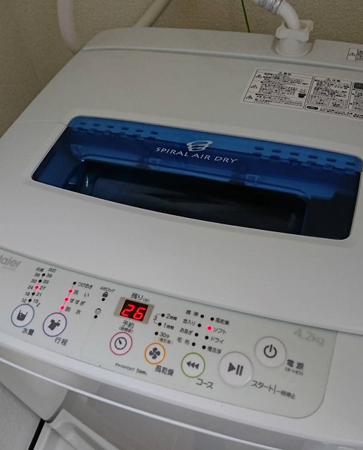 洗濯機の画像