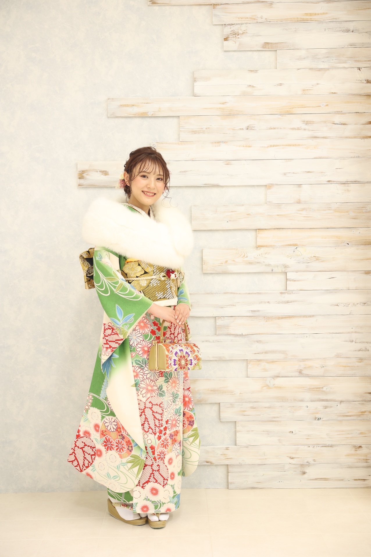 磐田市のママ振袖画像