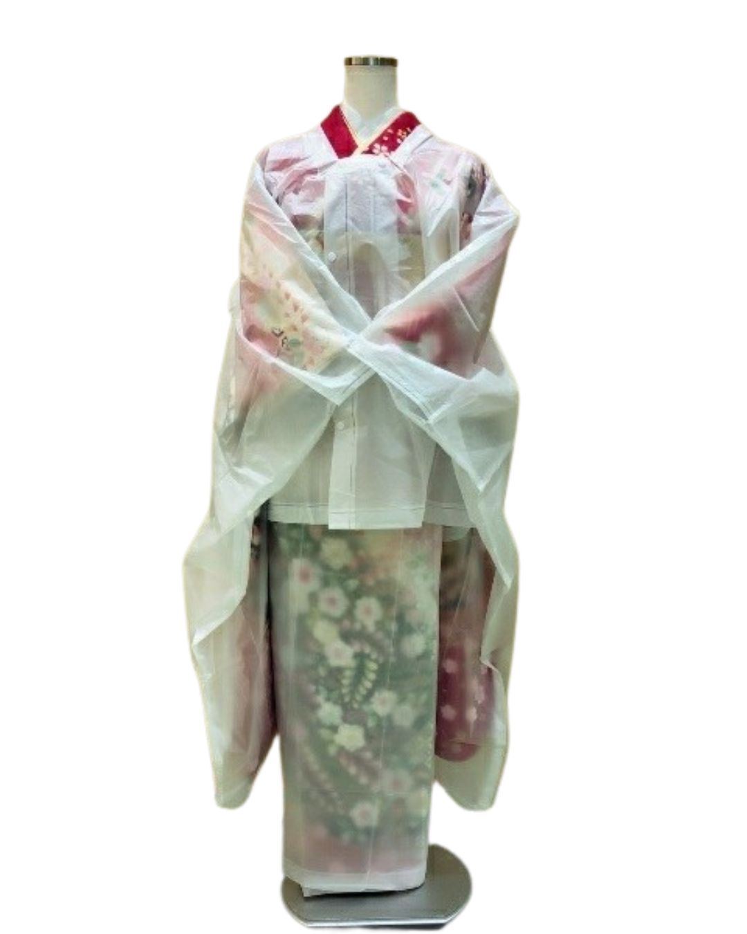 振袖雨コートの画像