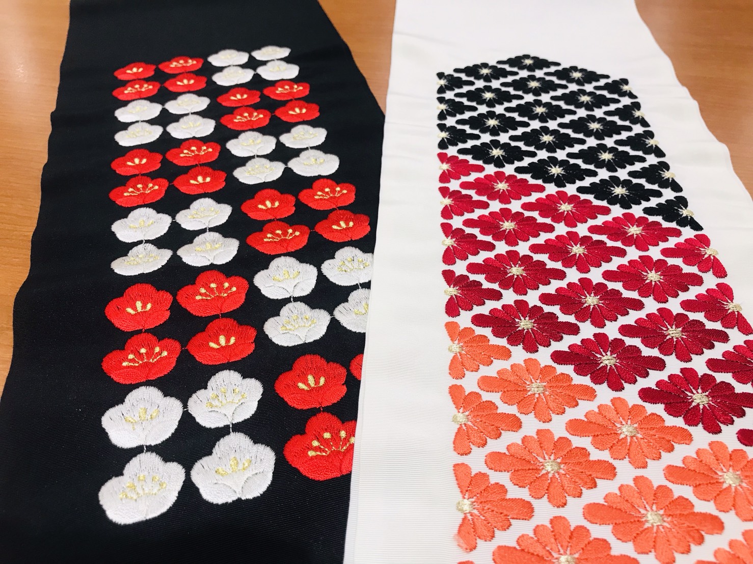 刺繍半衿画像