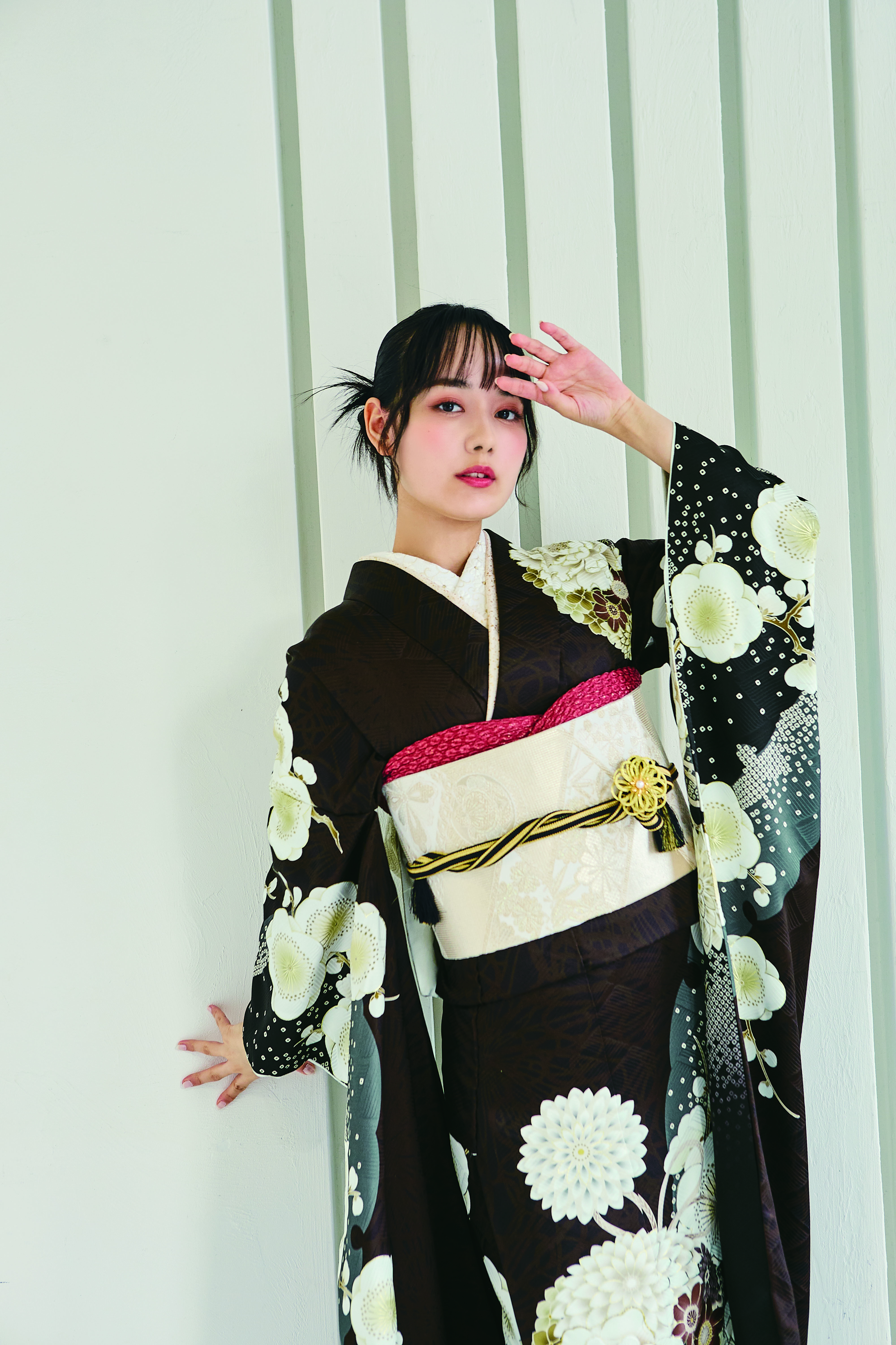 モダンな振袖画像