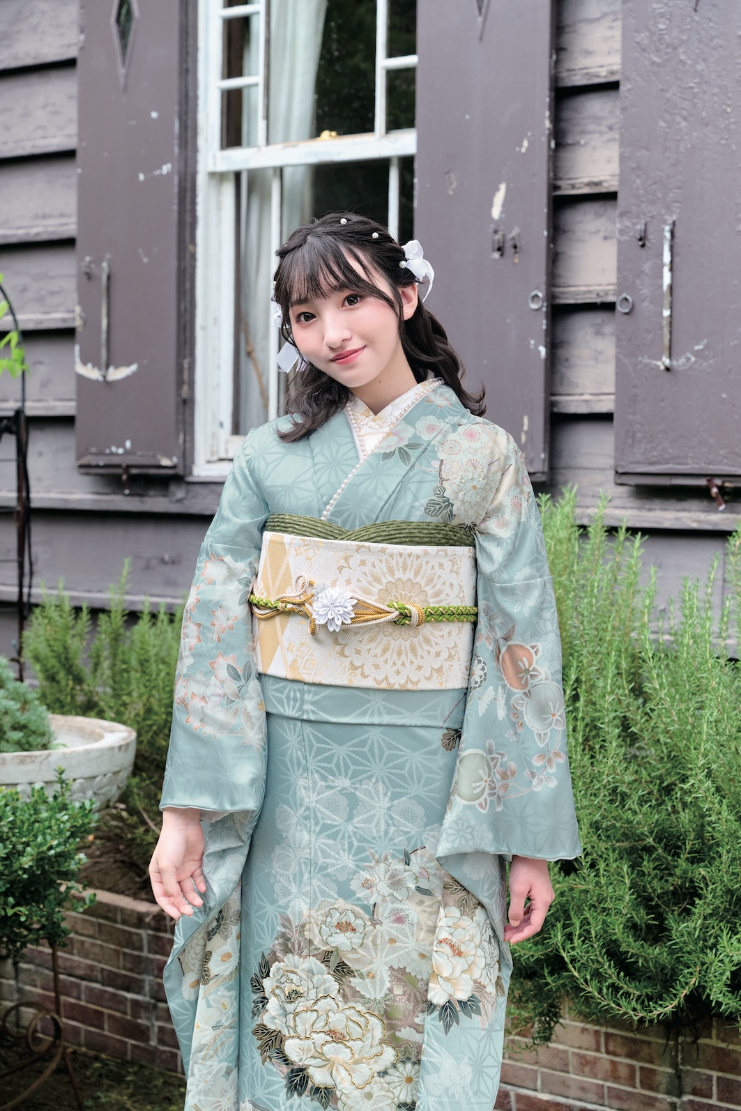 可愛い振袖画像