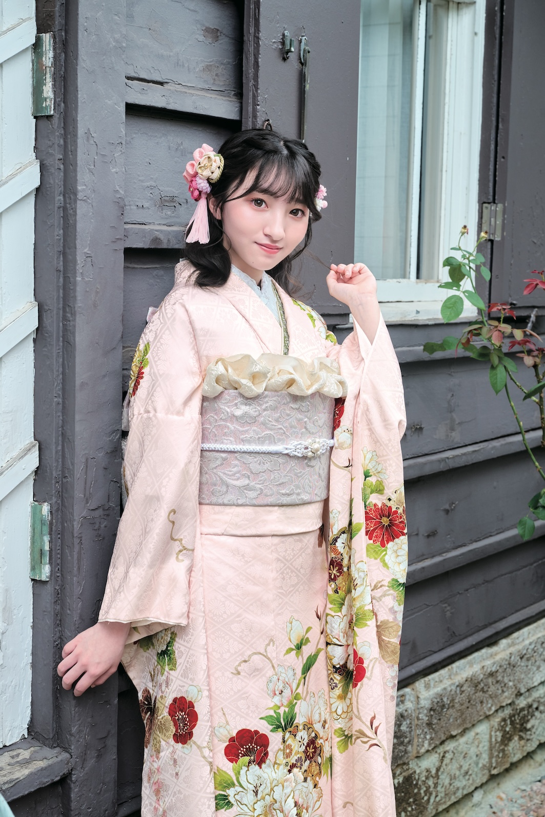 可愛い振袖画像