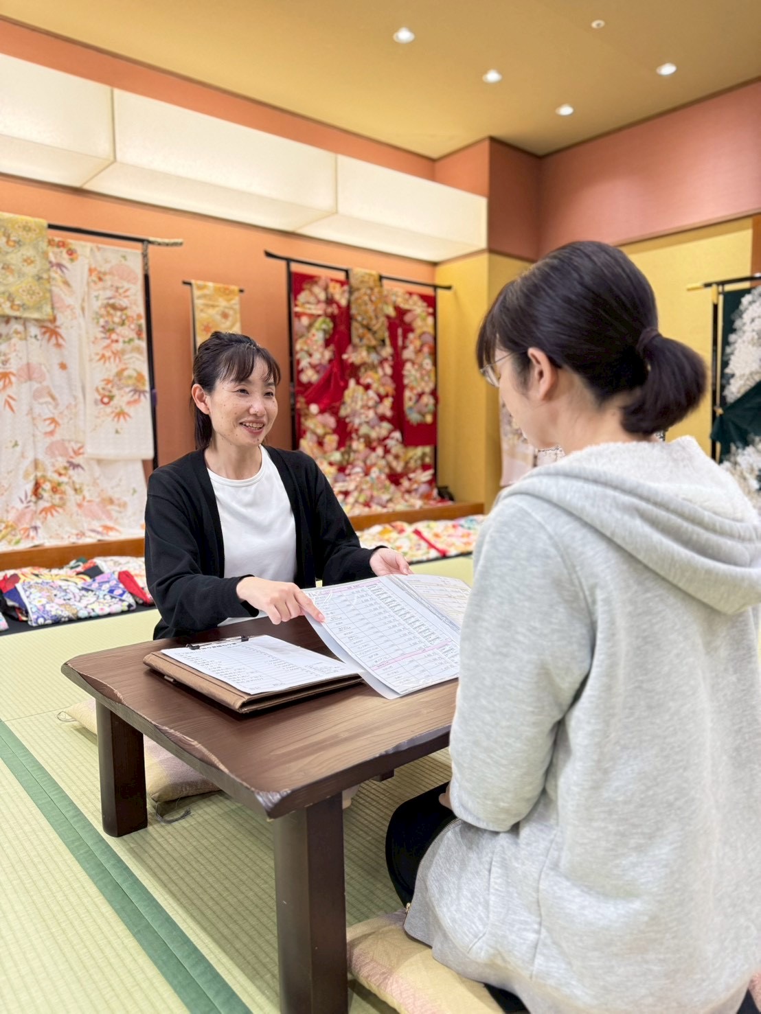 紬訪問着って、卒業式や入学式に着られるの？ | 和福屋