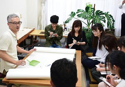 菊田宏幸先生の工房