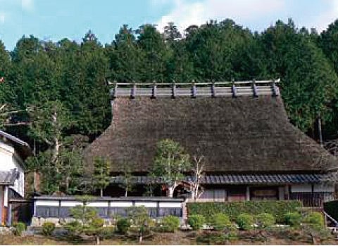 京都美山にある蛍庵母屋。
