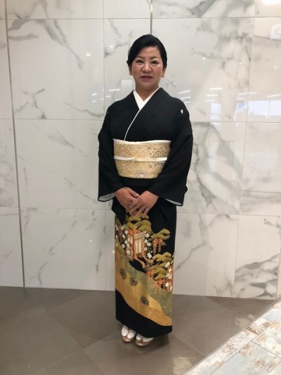 浜松市・O様　結婚式で留袖！